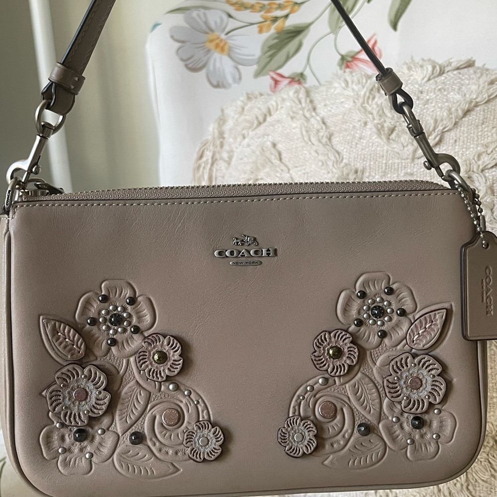 Coach Nolita 22 Tea Rose and Tooling